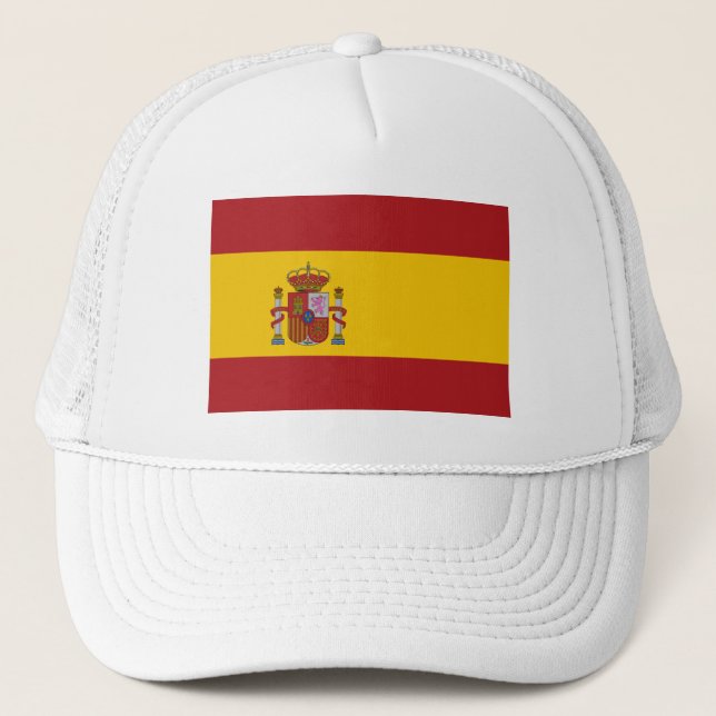 Spain Flag Trucker Hat (Front)