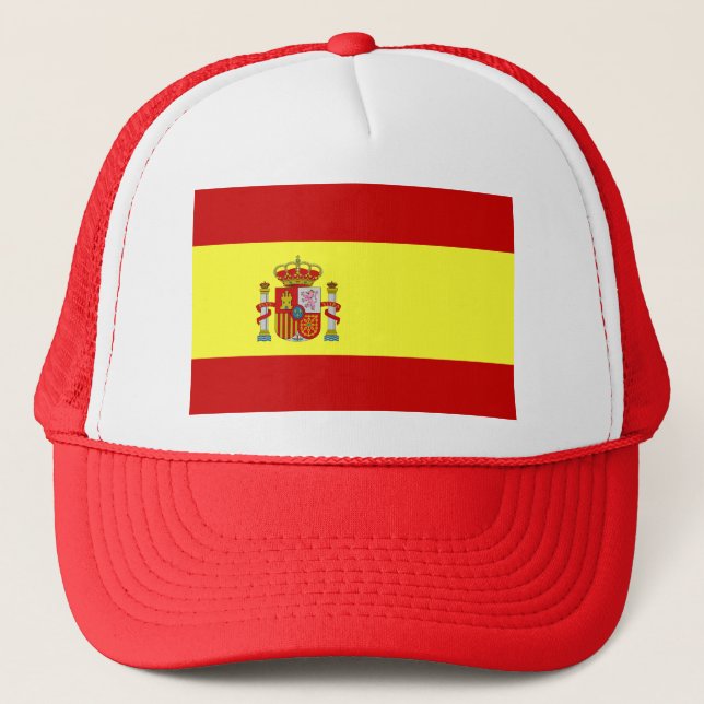 Spain Flag Trucker Hat (Front)