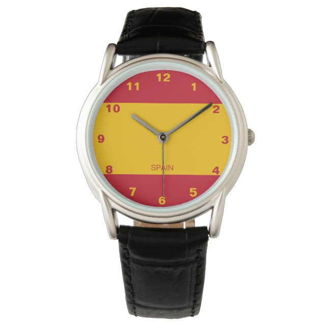 Spain Flag Watch (Front)