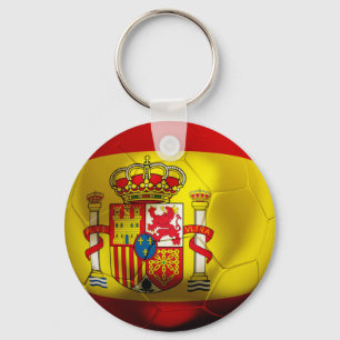 Spain Football Key Ring