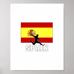 Spain Football Soccer National Team Poster