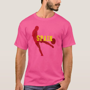 Spain Football Supporter Visitor Spanish Soccer T-Shirt