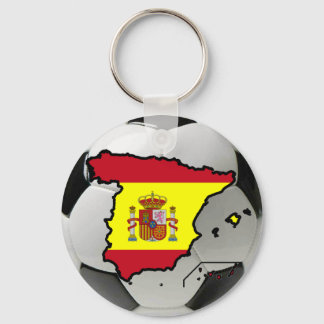Spain futbol key ring