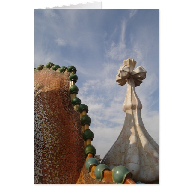 Spain Gaudi Architecture (Front)