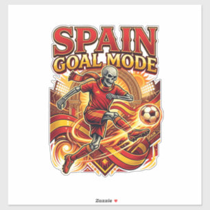 Spain Goal Mode Skeleton Striker Nations Streetwea