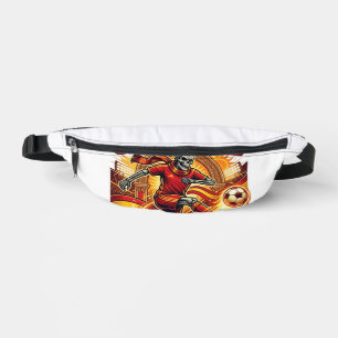 Spain Goal Mode Skeleton Striker Nations Streetwea Bum Bags