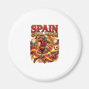 Spain Goal Mode Skeleton Striker Nations Streetwea Magnet