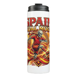 Spain Goal Mode Skeleton Striker Nations Streetwea Thermal Tumbler