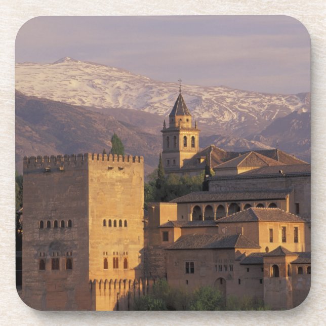 Spain, Granada, Andalucia The Alhambra, 2 Coaster (Front)