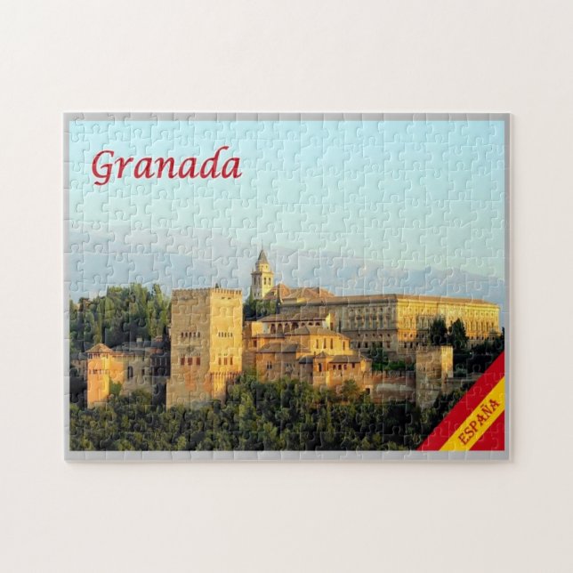 Spain - Granada - Jigsaw Puzzle (Horizontal)