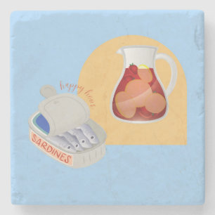 Spain Happy Hour Stone Coaster