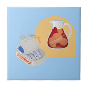 Spain Happy Hour Tile