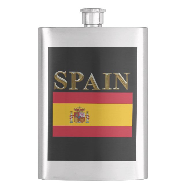 SPAIN HIP FLASK (Front)