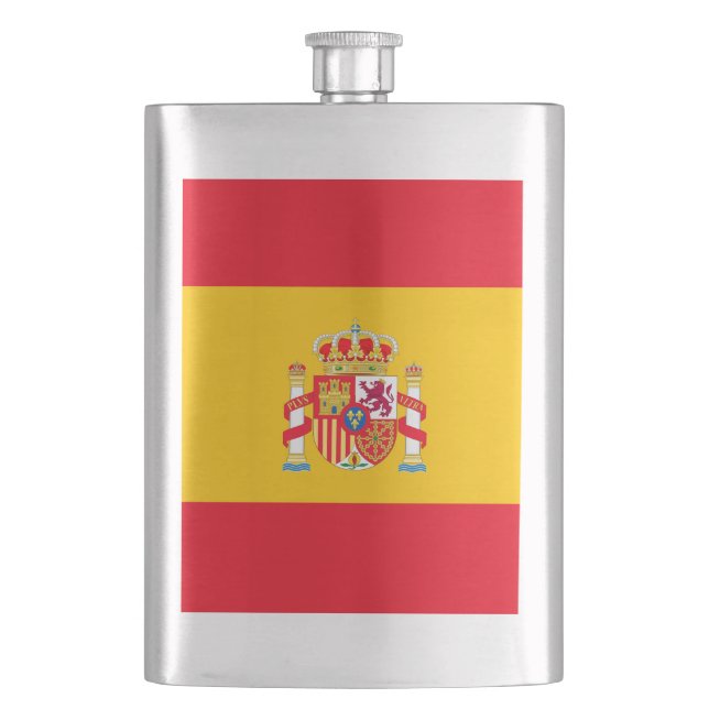 Spain Hip Flask (Front)