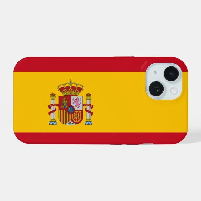 Spain iPhone 15 Case (Back Horizontal)