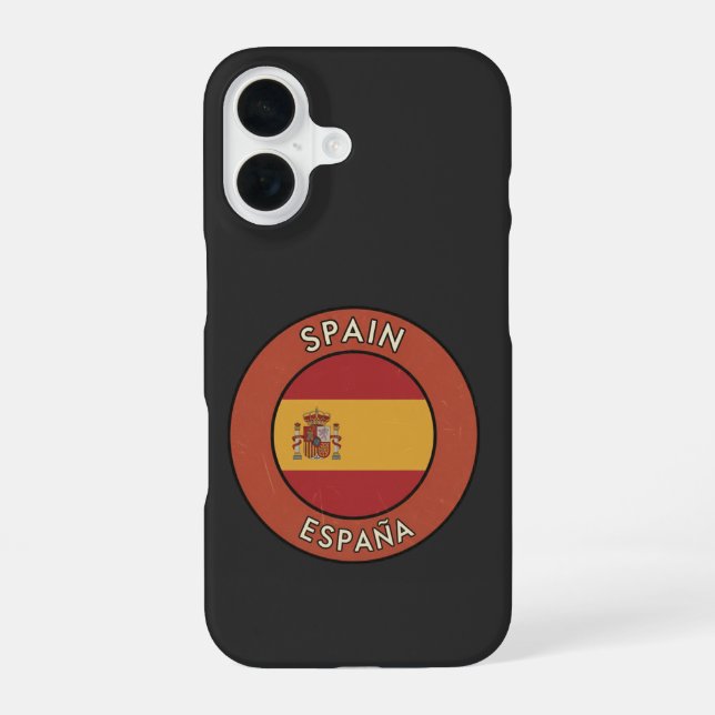 Spain iPhone 16 Case (Back)