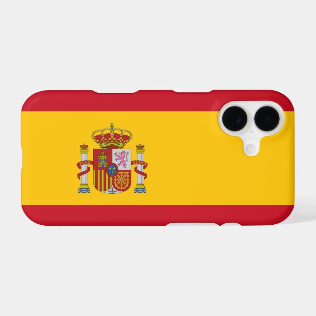 Spain iPhone Case (Back Horizontal)