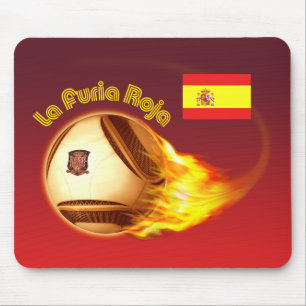 Spain La Furia Roja 2 Mouse Pad