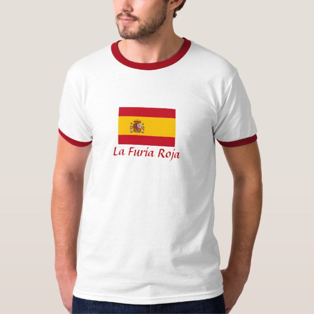Spain "La Furia Roja" T-Shirt (Front)