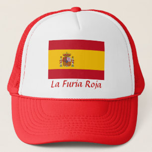 Spain "La Furia Roja" Trucker Hat