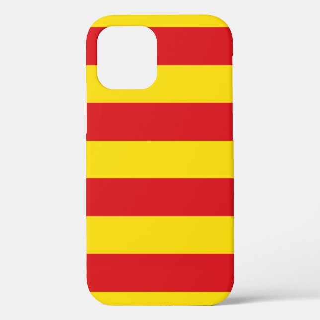 Spain: La Senyera Catalonia Case-Mate iPhone Case (Back)