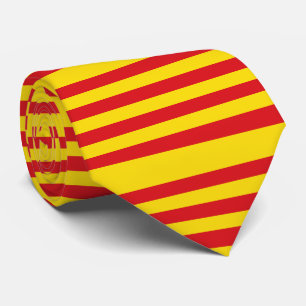 Spain: La Senyera Catalonia Tie