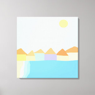 spain landscape painting art canvas print