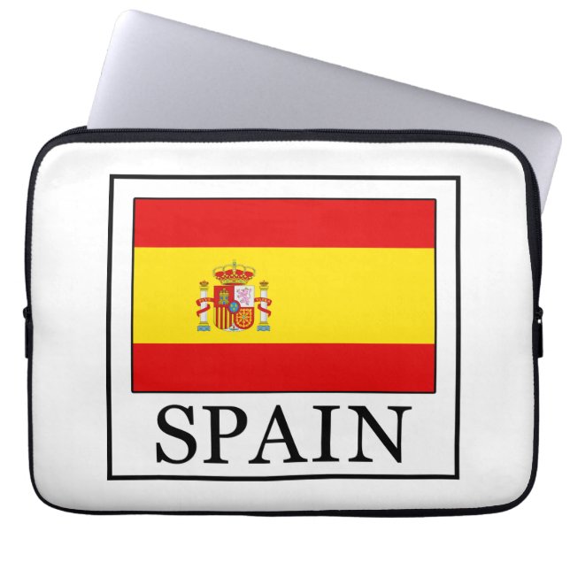 Spain laptop sleeve (Front)