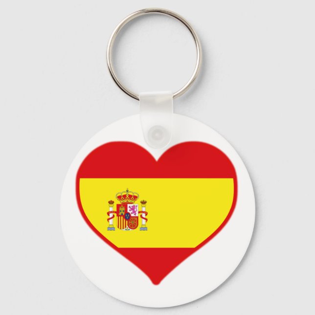 Spain Love Key Ring (Front)