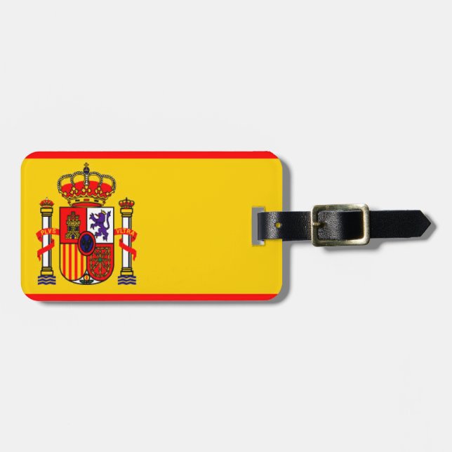 Spain Luggage Tag (Front Horizontal)