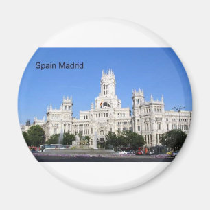 Spain, Madrid City Hall Plaza de Cibeles (St.K) Magnet
