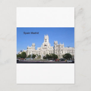 Spain, Madrid City Hall Plaza de Cibeles (St.K) Postcard