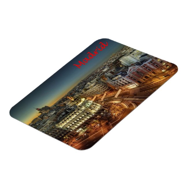 Spain - Madrid - City - Magnet (Left Side)