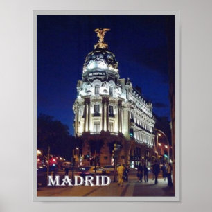 Spain - Madrid - City - Poster