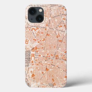 Spain: Madrid Map, C1920 iPhone 13 Case