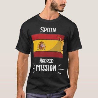 Spain Madrid Mormon LDS Mission Missionary T-Shirt