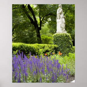 Spain, Madrid. Royal Botanic Garden aka Real Poster