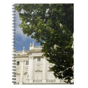 Spain, Madrid. Royal Palace. Notebook