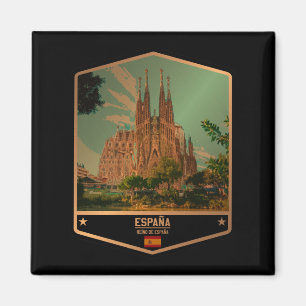 Spain Magnet