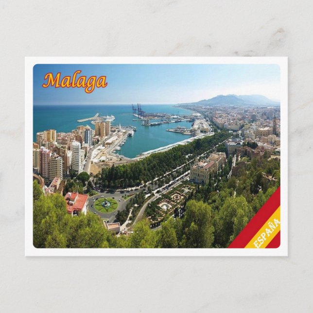 Spain - Malaga - Postcard (Front)