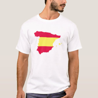 Spain Map Flag T-Shirt