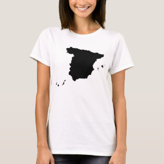 Spain Map T-Shirt