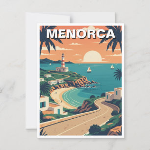 Spain Menorca Postcard