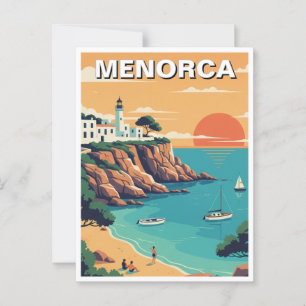Spain Menorca Postcard