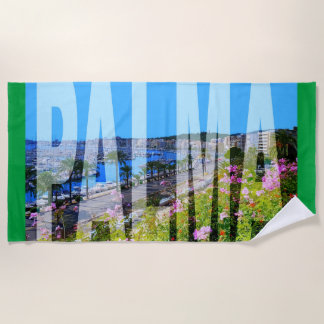 spain Palma de Mallorca Beach Towel
