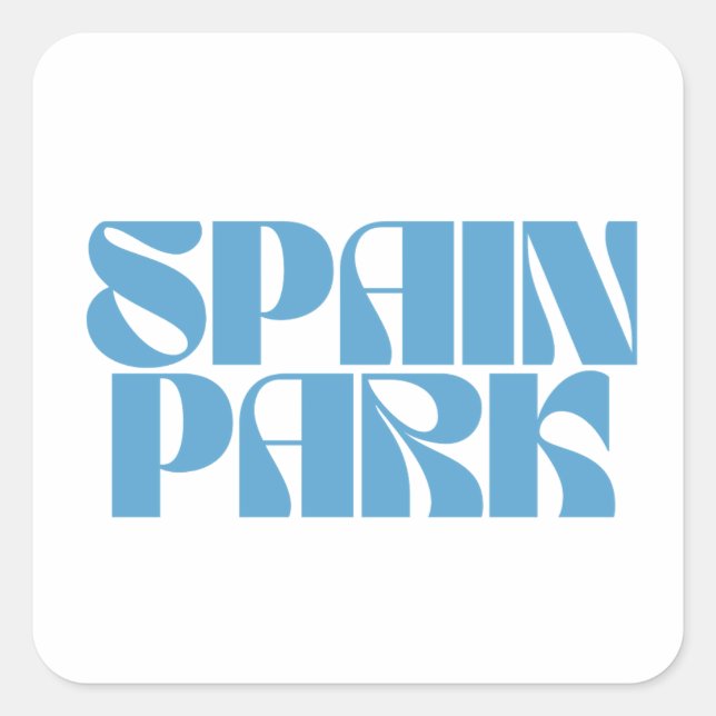 Spain Park Jaguars Retro Sticker (Front)