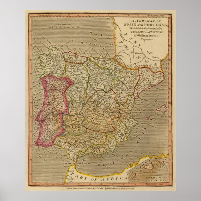 Spain, Portugal 3 Poster (Front)