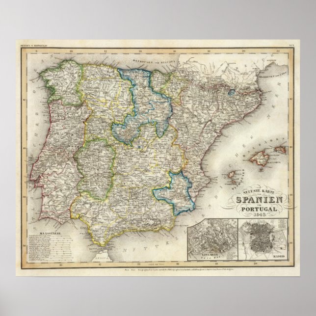 Spain, Portugal 3 Poster (Front)