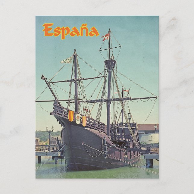 Spain Postcard (Front)