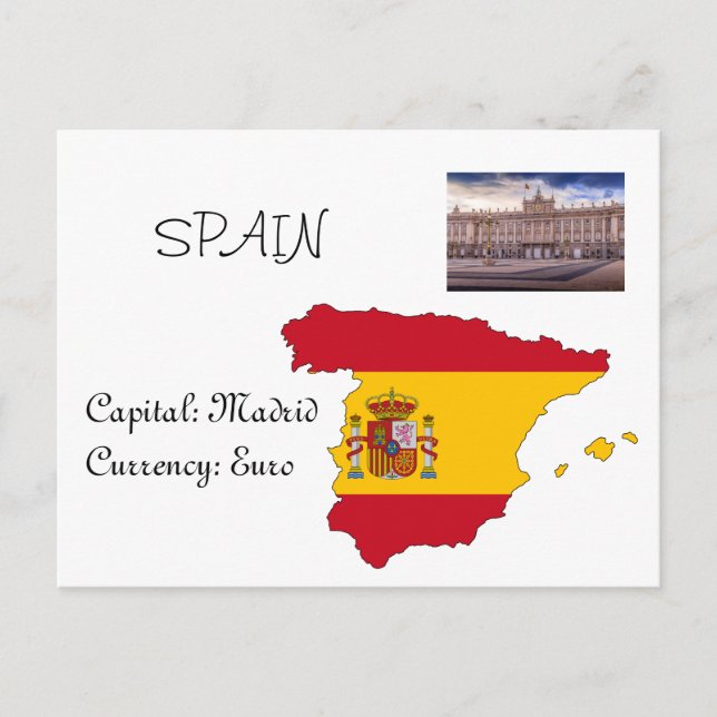Spain Postcard (Front)